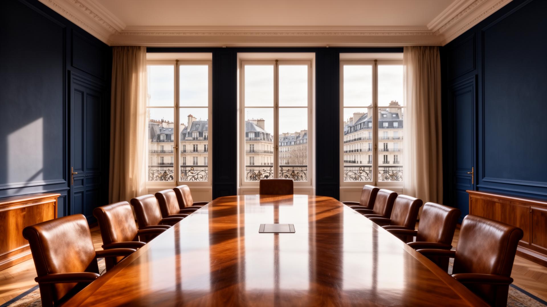 Sala de reuniões executivas